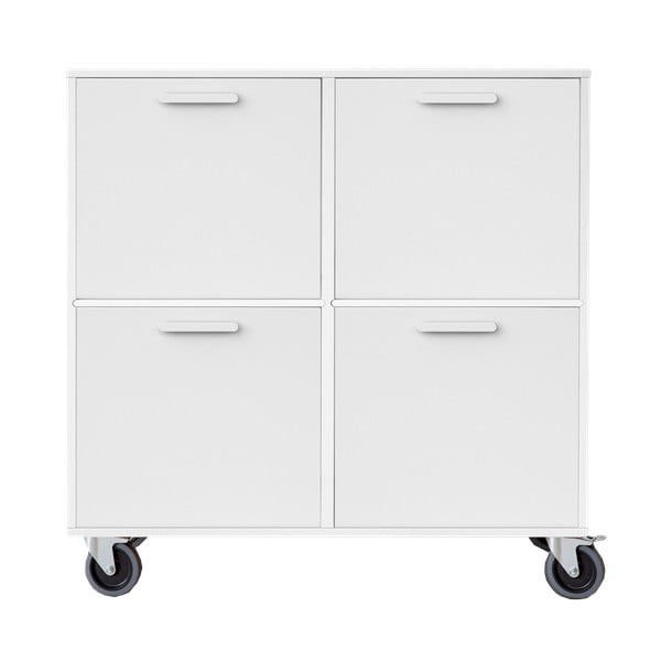 Cassettiera bassa bianca 89x82 cm Keep by Hammel - Hammel Furniture