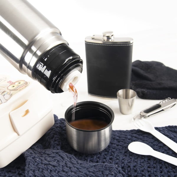 Thermos in argento 1 l Termo - Orion-image-1