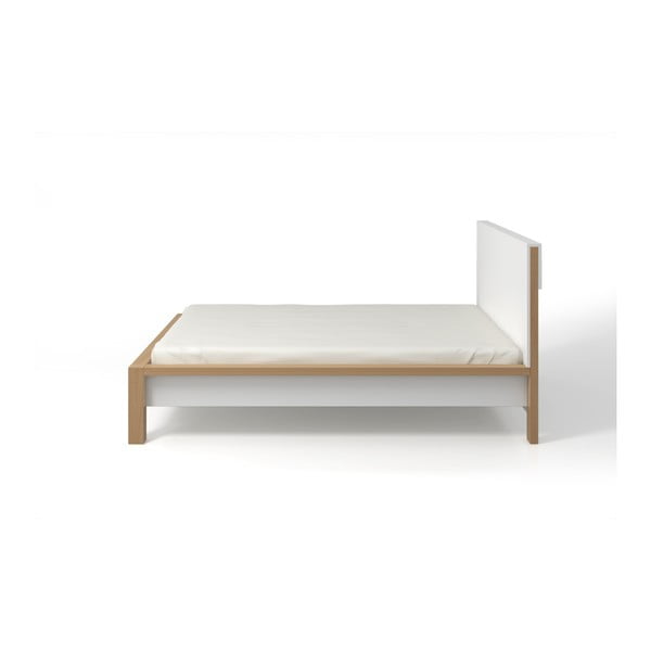 Dvoulůžková postel z borovicového dřeva SKANDICA InBig, 140 x 200 cm-image-2