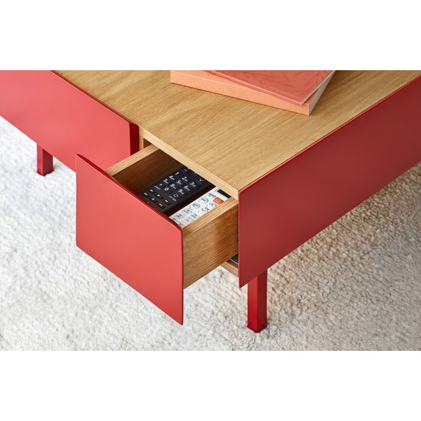 Tavolino rosso scuro Arista - Teulat-image-2