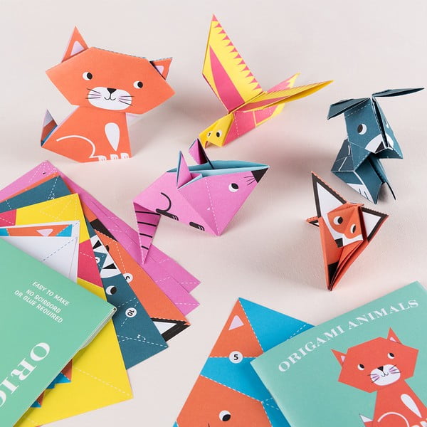 Origami di carta Animals Origami - Rex London-image-1