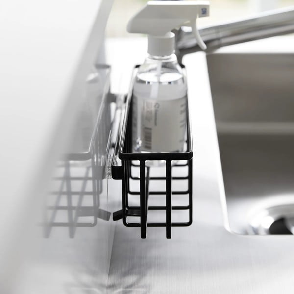 Supporto per detersivo senza foratura nero in metallo Film Hook – YAMAZAKI-image-4