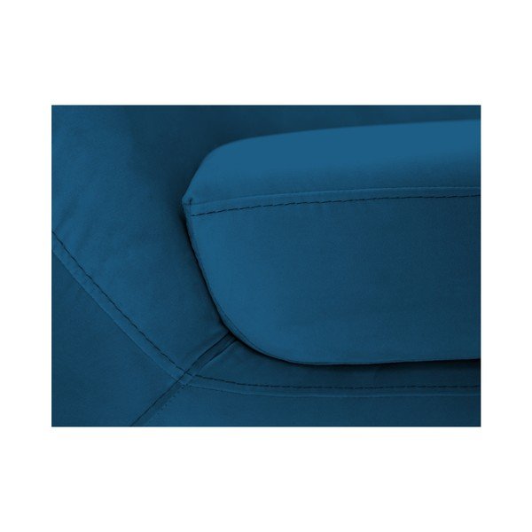 Divano blu a tre posti Amelie - Mazzini Sofas-image-3