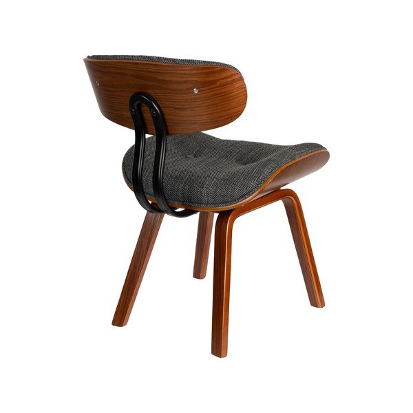 Sedia da pranzo grigia/marrone in imbottito Blackwood – Dutchbone-image-4