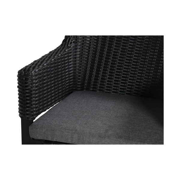 Černá plastová zahradní židle Cairo – Hartman-image-4