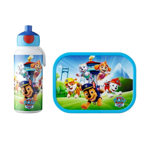 Scatola per la merenda del bambino con biberon Paw patrol pups - Mepal