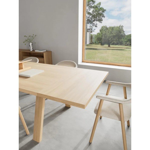 Set di piani d'appoggio aggiuntivi per tavoli da pranzo impiallacciati 2 pz 50x100 cm Lamberth – Actona-image-1