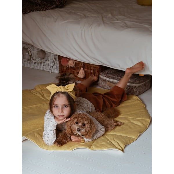 Coperta gialla per bambini Honey - Moi Mili-image-2