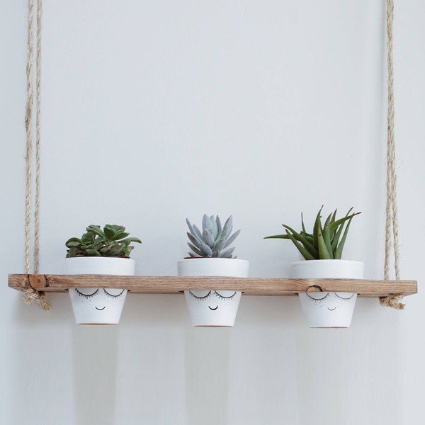 Portafiori in legno (altezza 80 cm) Gar - Kalune Design-image-2