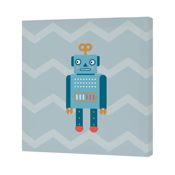 Quadro per bambini 27x27 cm Beep - Happy Friday