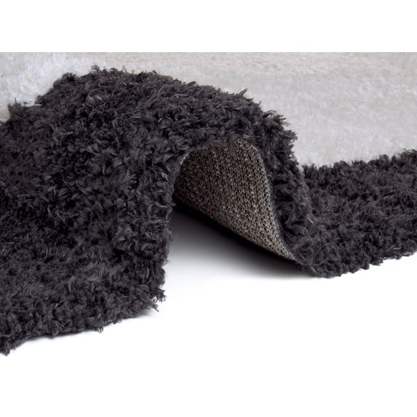 Tappeto bianco e nero 80x150 cm - Elle Decoration-image-2