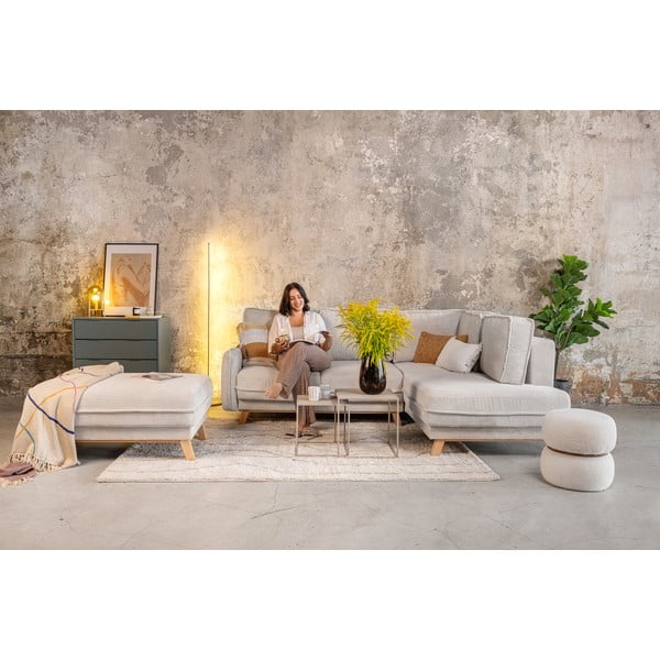 Tappeto color crema 160x230 cm Routa – Universal-image-3