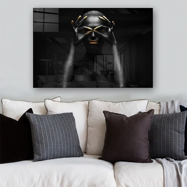 Pittura su vetro 100x70 cm - Wallity-image-1