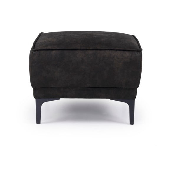 Sgabello antracite in similpelle Copenhagen - Scandic