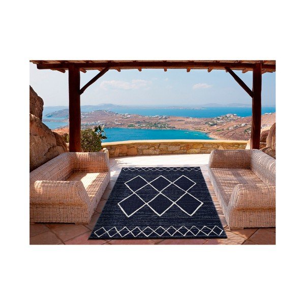 Tappeto per esterni blu scuro, 80 x 150 cm Elba - Universal-image-2