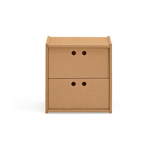 Comodino di colore naturale Wally – Teulat