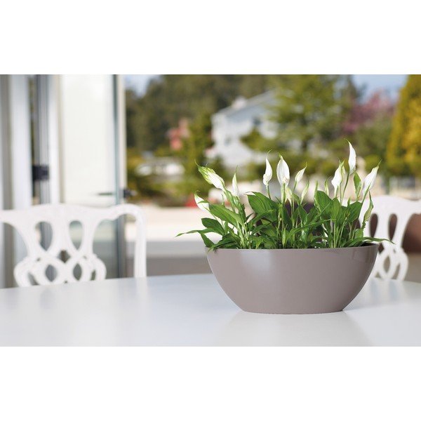 Fioriera in plastica riciclata 35 cm Bahia – Artevasi-image-2