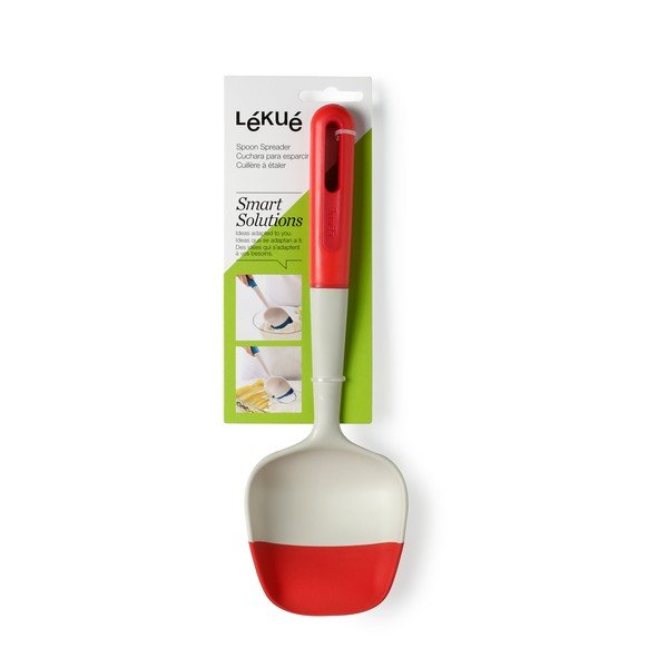 Cucchiaio Smart rosso e bianco - Lékué-image-1