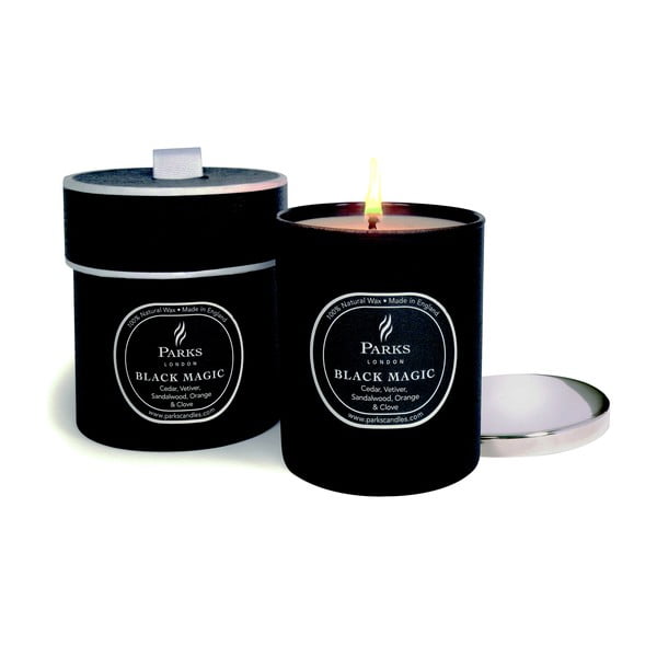 Candela al profumo di cedro e vetiver Magic, 45 ore di combustione - Parks Candles London