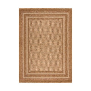 Tappeto per interni ed esterni in colore naturale 200x290 cm Layla Border - Flair Rugs