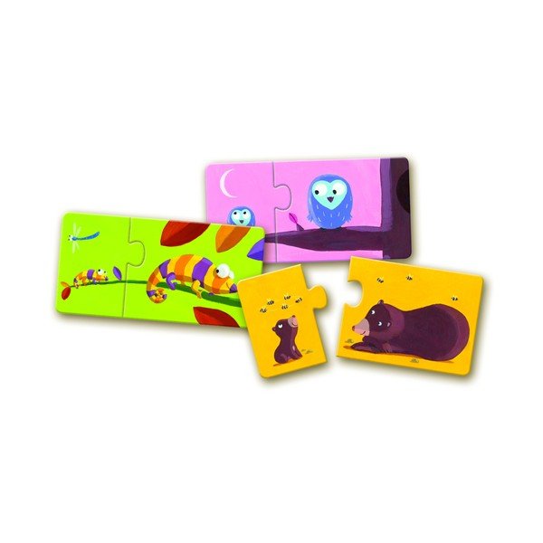 Puzzle per bambini Trova il cucciolo - Djeco-image-1