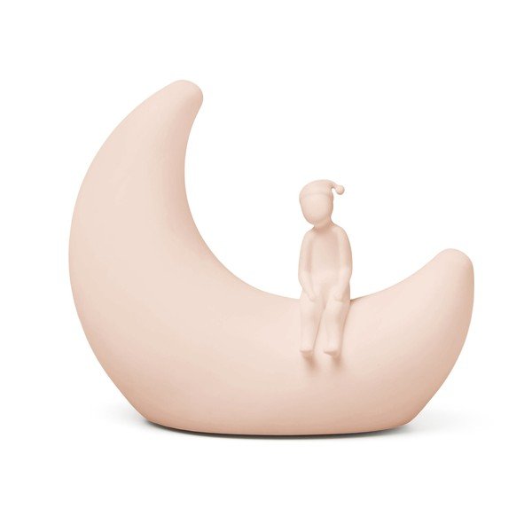 Luce notturna per bambini rosa chiaro Moon Shell – Cam Cam Copenhagen