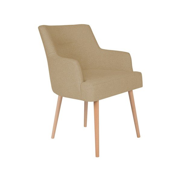 Béžová židle Cosmopolitan design Retro