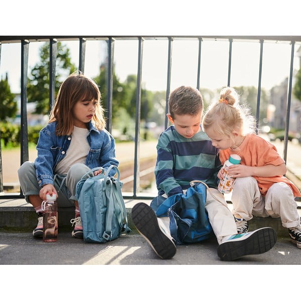 Biberon bianco e rosa chiaro 400 ml Flowers & butterflies - Mepal-image-4