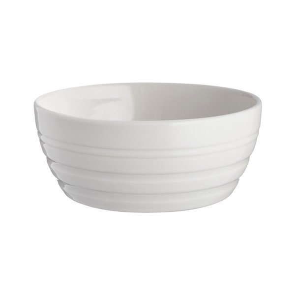 Bílá miska na polévku z kameniny Mason Cash Original Cane, ⌀ 16,5 cm