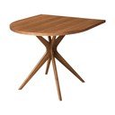 Tavolo da pranzo con effetto rovere 90x90 cm Jubi – Ragaba