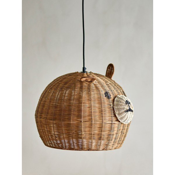 Paralume da bambini marrone ø 40 cm Lilu – Bloomingville Mini-image-2