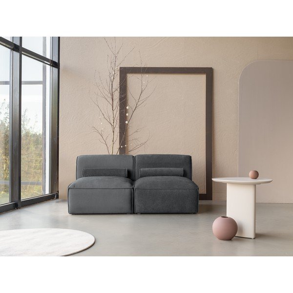 Divano componibile grigio 152 cm Flex Felix – Miuform-image-1