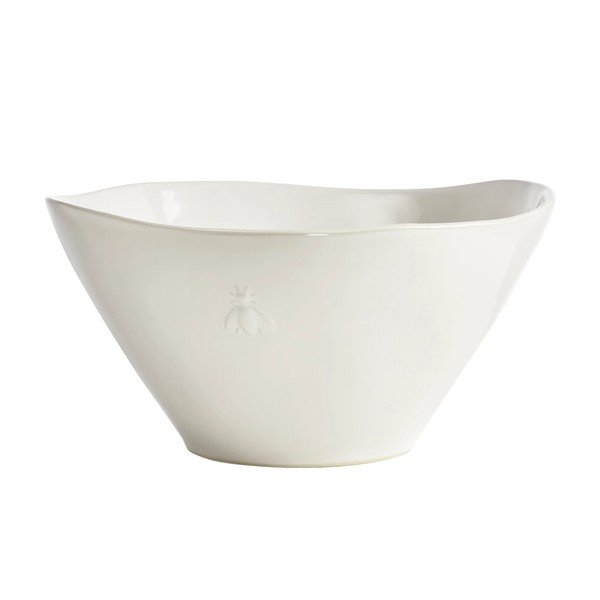 Ciotola color crema in gres ø 26 cm Abeille – La Rochére