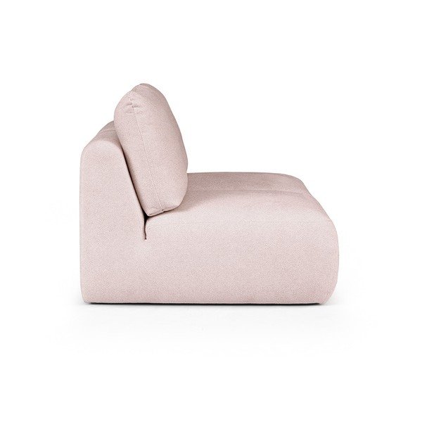 Divano rosa chiaro rivestito in bouclé 164 cm Mirel – Rodier-image-3