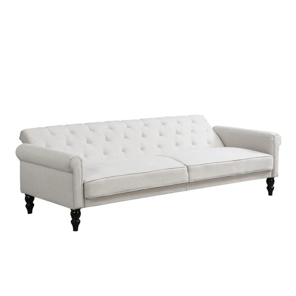 Divano color crema reclinabile/allungabile 222 cm Tyne – Støraa-image-3