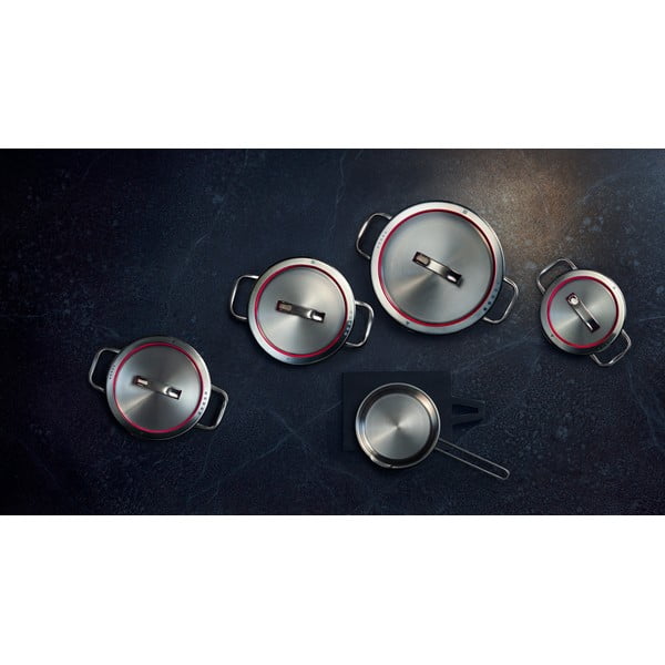 Set di pentole in acciaio inox 9 pezzi Function - WMF-image-2