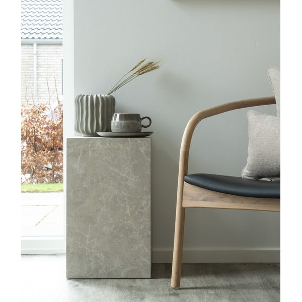 Tavolino in marmo 30x30 cm Prague - House Nordic-image-1