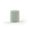 Pouf per bambini verde chiaro in tessuto bouclé MOON - Vipack