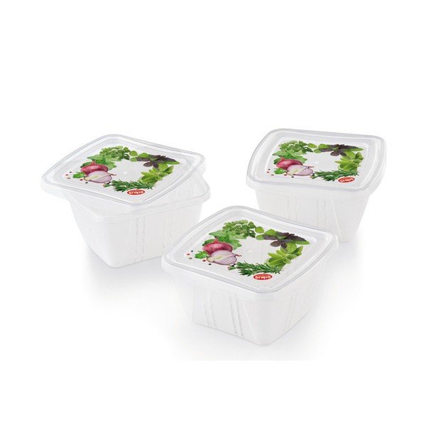 Sada 3 úložných dóz Snips Classic, 0,25 l