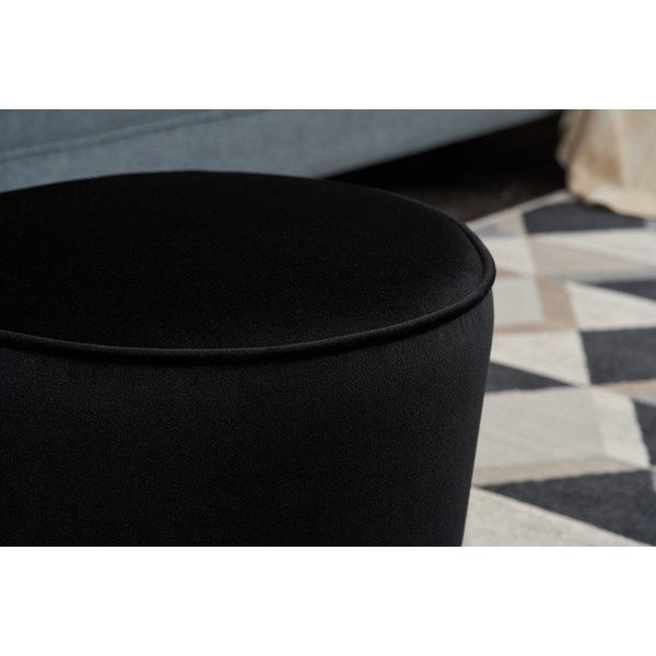 Sgabello nero Living - Artie-image-1