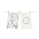 Set di 2 asciugamani in cotone 50x70 cm Christmas Twigs - Butter Kings