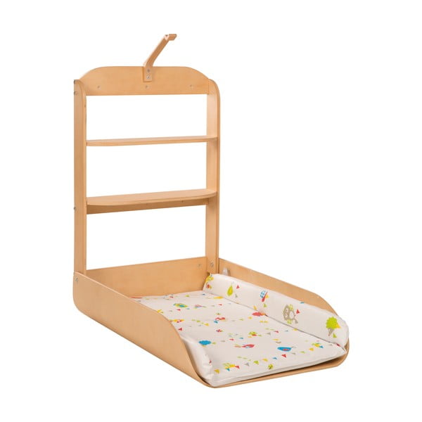 Fasciatoio di colore naturale con effetto faggio da appendere Waldhochzeit – Roba