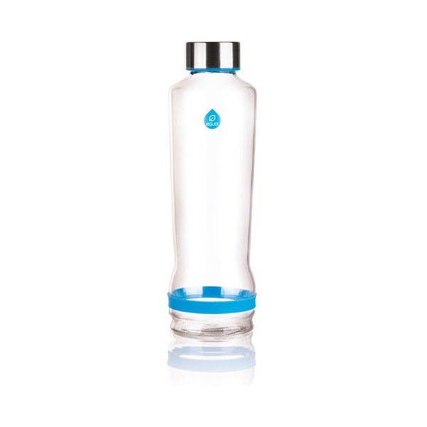 Skleněná lahev Drop Cmyk Cyan, 0,57 l