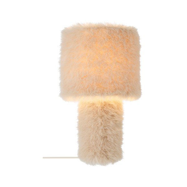 Lampada da tavolo color crema in tessuto (altezza totale 46 cm) Fay – Ellos Home-image-3