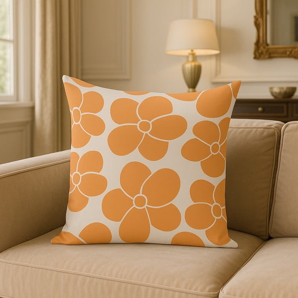 Federa decorativa 43x43 cm Orange Meadow – Mila Home-image-3