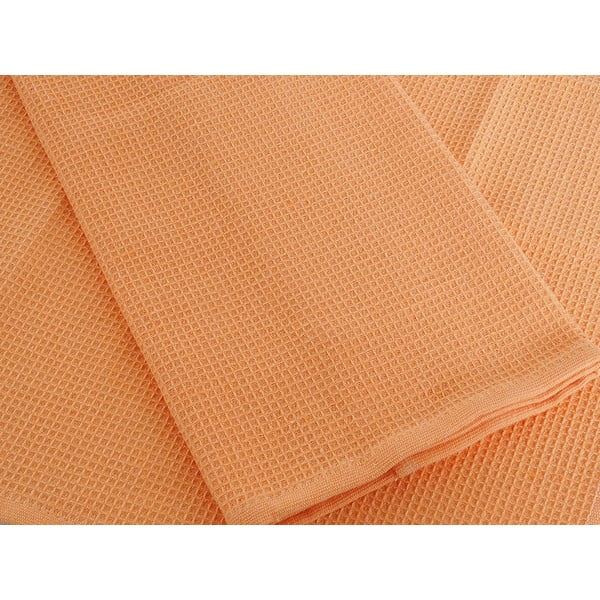 Asciugamani in cotone in set da 3 40x60 cm Wafle - B.E.S.-image-3