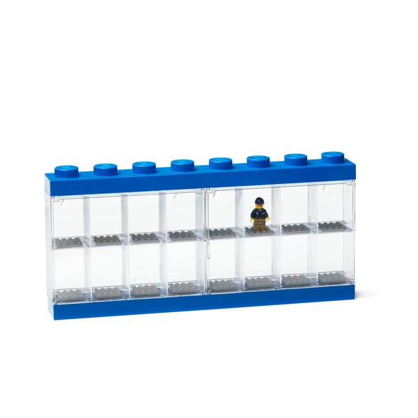 Scatola da collezione blu per 16 minifigure - LEGO®