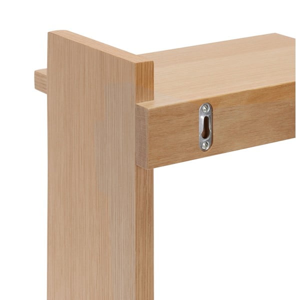 Scaffale a castello in rovere decorato in colore naturale 34 cm Forma - Hübsch-image-3