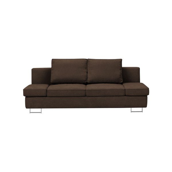 Hnědá dvojmístná rozkládací pohovka Windsor & Co Sofas Iota