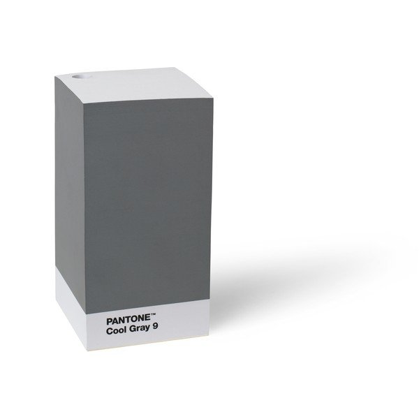 Portamatite / blocco note grigio - Pantone